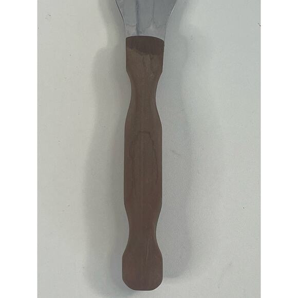 Vintage Cutco #28 7" Icing Spreader Spatula Knife Brown Handle USA - Picture 4 of 5